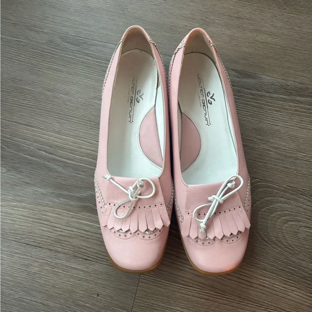 Walter Genuine Women’s Pink Tassle Golf Shoe - Very Good / Like New Condition!! - Picture 1 of 5